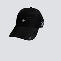 Casquette de baseball vintage à 6 panneaux en polyester à séchage rapide, motif pois et fruits, logo personnalisé, perforations laser, réglable, pour le sport et le quotidien, protection solaire, OEM ODM