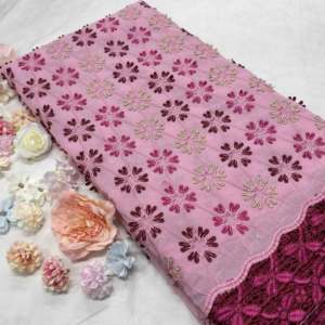 新作アフリカレース<span class=keywords><strong>2025</strong></span>コットンレース刺繍レース<span class=keywords><strong>Lace</strong></span> LaceLafayaコットンラインストーン付きセネガル女性ドレス素材 - Product Image 2