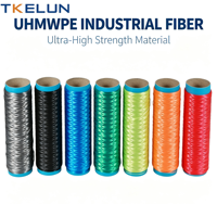 Cordón de Embalaje de Fibra UHMWPE de Alta Resistencia 1600D 1760dtex, Hilo de Amarre Industrial para Sujeción de Carga Pesada