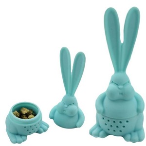 Ensemble créatif d'infuseurs à thé en silicone réutilisables de qualité alimentaire avec finition mate pour infuser les tisanes - Product Image 5