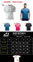 T-shirt Oversize Vintage Homme en Coton Lourd 250g Effet Délavé Streetwear Vierge Service d'Impression Personnalisée Vente en Gros