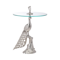 Sculpture Table design Table d'angle de salon Style unique Vente en gros Hôtel Meubles de luxe Table d'appoint fabriquée par l'Inde