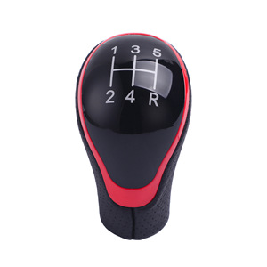 Great Wall Manual Gear <b>Shift</b> <b>Knob</b> Leather Red Edge Ergonomic For Changcheng - Product Image 2