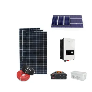 Kits completos casa 3kw 5kw 10kw sistema do painel solar, sistema de energia solar do painel, preço da planta