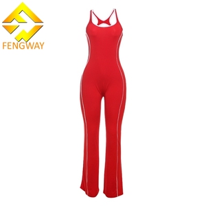Tute estive da allenamento Yoga Sexy senza schienale per le donne 2025 eleganti Patchwork che lifting i glutei Casual tute estive e tutine - Product Image 5