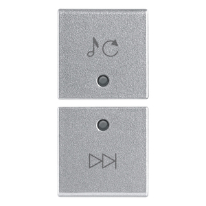 Interruptores Rotatorios 1M Source Track Plateados de 6.5 Pulgadas de Largo, 4 Pulgadas de Ancho y 1 Pulgada de Alto - Product Image 1