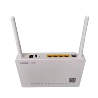 Enrutador WIFI de segunda mano F450 2,0 3,0 EPON ONU FTTH módem 1GE + 3FE + WIFI inglés Firmware F460 antena externa para todos los Olt
