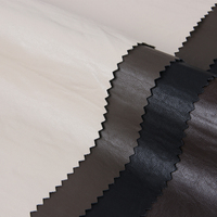 Recyclage du tissu PU Cuir synthétique en gros PU Cuir artificiel faux cuir pour vestes