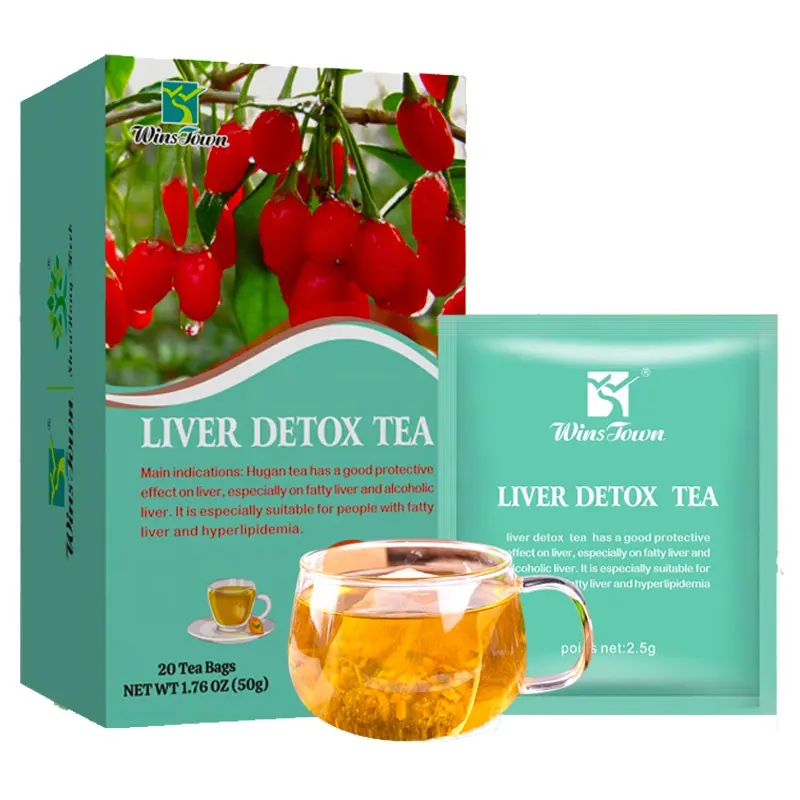 Hot Selling Body Herbal Detox Tea Green Nature Liver Cleanse Detox Slimming Herbs Tea Products