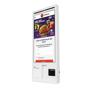 ขายตรงจากโรงงาน คีออสก์ระบบ Win7-10 Android พร้อมที่ยึด POS หน้าจอสัมผัส 32 นิ้ว ความสว่างสูง ตัวเลือกเสริมสำหรับคีออสก์ - Product Image 2