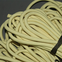 Corde statique tressée, zéro élasticité, haute résistance, diamètre personnalisable pour les opérations industrielles à haute température et en haute altitude