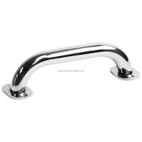 Main courante ovale en acier inoxydable de haute qualité, neuve, avec finition polie miroir, pour accessoires de yacht marin