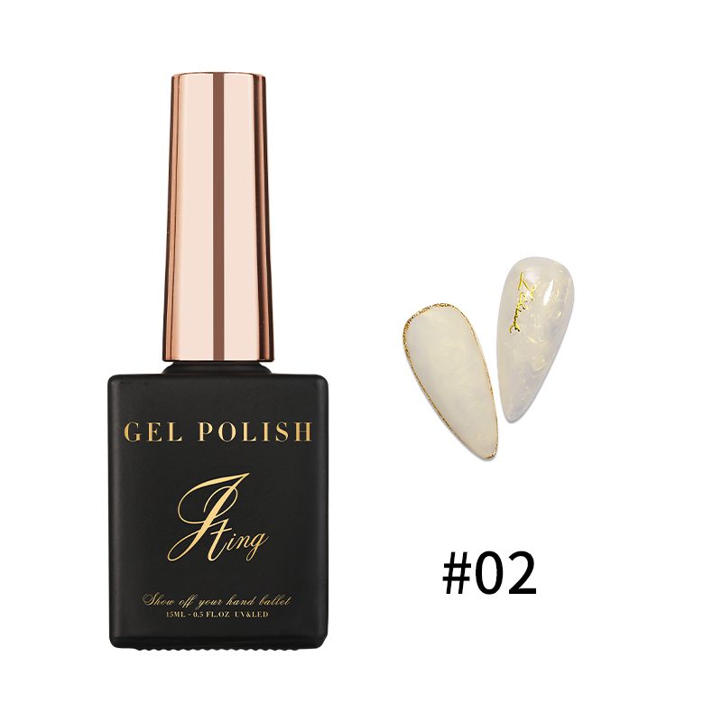 Gel pour ongles nacré # 02