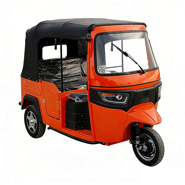 KEYU Hot Sale High Quality Triple Braking System High Range Electric TUKTUK Rickshaw for Rural Area