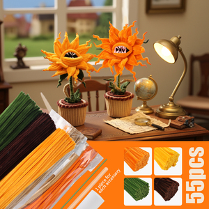 Le Gardien de Bureau : Kit de Bricolage <span class=keywords><strong>Plante</strong></span> Piranha - Créez Votre Propre Créature Icôniqûe en Fil de Fer dans un Pot - Une Décoration Amusante et Audacieuse - Product Image 4