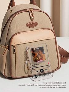 พวงกุญแจอะคริลิครูปแบบทำมือมาใหม่พวงกุญแจคู่นักเรียนสุดสร้างสรรค์ของที่ระลึกของตกแต่งคริสต์มาส - Product Image 6