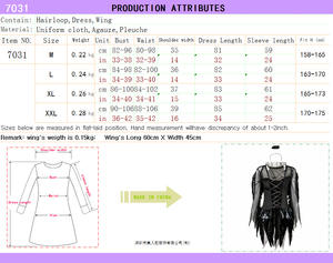Accessorio per <span class=keywords><strong>Costume</strong></span> da donna con ali d'angelo <span class=keywords><strong>in</strong></span> <span class=keywords><strong>Costume</strong></span> da angelo delle <span class=keywords><strong>donne</strong></span> - Product Image 6