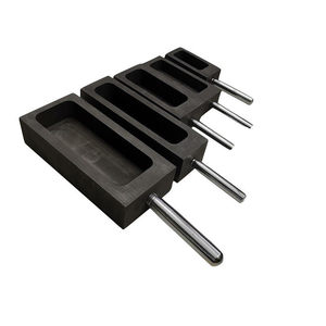 Outils Modè<span class=keywords><strong>le</strong></span> 55643739 Poignée de cuve à huile en graphite, <span class=keywords><strong>Creuset</strong></span> en graphite de haute pureté, Moule à lingots pour la fusion de l'or et de l'argent - Product Image 1