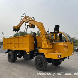 Vehículo Agrícola Multifuncional 4 en 1: Excavación y Elevación Mecánica Todo en Uno - Product Image 3