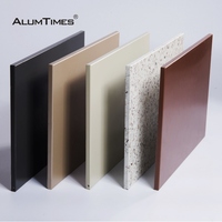 Panneaux composites alvéolaires Alumtimes, fabrication directe d'usine, panneaux acoustiques décoratifs pour immeubles d'appartements
