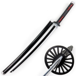 Spade di legno vendita calda in legno Katana giocattolo spade demone <span class=keywords><strong>Slayer</strong></span> Cosplay con il supporto ornamenti demone <span class=keywords><strong>Slayer</strong></span> Katana spade - Product Image 2