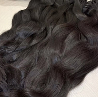 Cheveux Indiens Bruts en Gros, Non Traités, Vierge, Naturels, Soyeux, Lisses, Longs, Noirs, Sans Produits Chimiques, Cheveux Humains