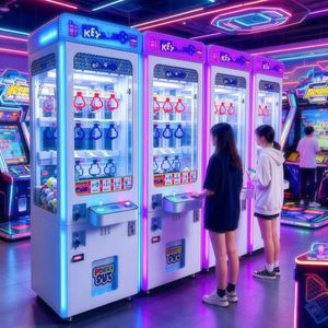 Nouveau modèle de clip porte-clés pour centres de jeux électroniques, figurine porte-clés commerciale pour équipement de divertissement électronique - Product Image 2