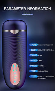 Nieuwe Hete Verkoop Mannelijke Masturbator <span class=keywords><strong>Cup</strong></span> Mannelijke Elektrische Verwarming Trillingen Masturbatie <span class=keywords><strong>Cup</strong></span> Zuigen Intrekbare Orale Seks Speelgoed Voor Man - Product Image 3