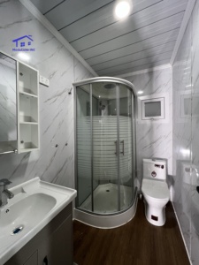 Maison conteneur contemporaine extensible Panneau sandwich Construction en acier Cuisine séparée Climatisation Insonorisée Isolée - Product Image 3