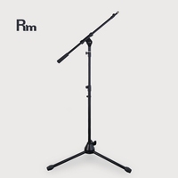 Support de microphone en acier réglable professionnel direct d'usine Mis-Rm06 à double tête avec un prix de gros bas