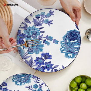 Assiettes de table en porcelaine fine céramique écologique modernes, très demandées, pour cadeaux d'affaires - Product Image 3
