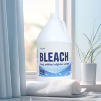 Faible MOQ, vente en gros de blanchiment, fournisseur de formule de qualité, nettoyant liquide, chlore 5%, détergent blanchissant, articles de nettoyage ménager