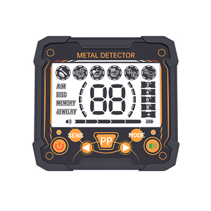 Detector de Metales con Bobina de Búsqueda de 30 cm, Plástico Negro, para Adultos, Búsqueda de Tesoros al Aire Libre, GT939H - Product Image 4