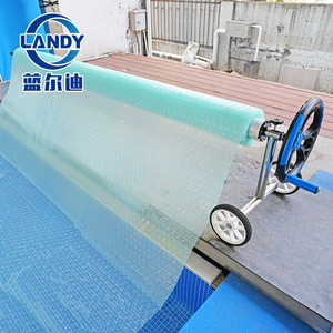 <span class=keywords><strong>Enrouleur</strong></span> de bâche solaire portable en alliage d'aluminium Landy, installation facile, anti-UV, manuel, capacité de charge 50 kg, garantie 1 an pour piscines - Product Image 6