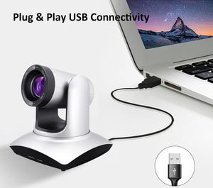 Caméra PTZ 4k ultra haute définition avec fonction intelligente de suivi de l'IA et système de vidéoconférence pour <span class=keywords><strong>réunion</strong></span> en ligne - Product Image 5