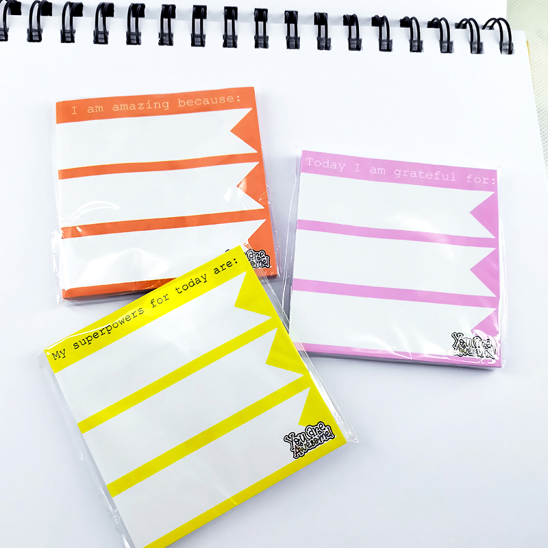 Bloc-notes collant