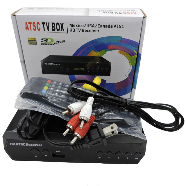 hd DVB-ATSC Set Top Box Receiver DVB-ATSC Satellite Receiver Set Top Box | Satellite Tv Receiver USA,CA&Mexico