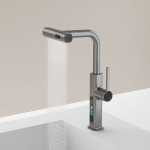حنفية مطبخ ذكية بتصميم جديد ، حنفية مطبخ خلاط ساخن وبارد - Product Image 1