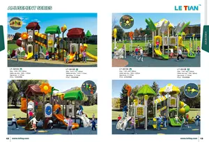 Outdoor Playground Set Outdoor Slide Commercial Playground Equipment