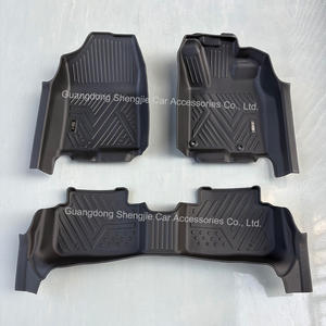 Alfombrillas de Coche TPE Antideslizantes e Impermeables de Alta Calidad, para Conducción con Volante a la Derecha, 3 Piezas, Color Negro, Alfombrillas 5D Profundas para <span class=keywords><strong>Honda</strong></span> Civic <span class=keywords><strong>2022</strong></span> - Product Image 2