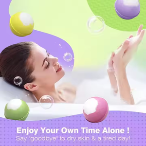 Cadeaux <span class=keywords><strong>de</strong></span> la Saint-Valentin en marque privée, bombes <span class=keywords><strong>de</strong></span> bain moussantes artisanales aux huiles essentielles naturelles pour femmes et enfants - Product Image 2