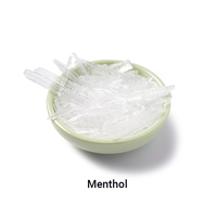 Extrait de menthe poivrée en cristal de menthol Menthol menthe en cristal de qualité alimentaire