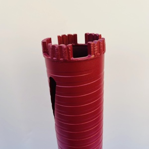 Khuyến mãi nóng: mũi khoan kim cương thép 220mm, lỗ khoan ren 1-1/4 inch, dùng cho đá cẩm thạch, bê tông cốt thép, kim loại, cắt, hàn - Product Image 5