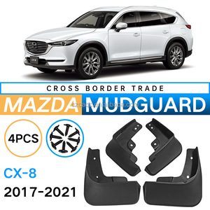 Guardabarros para <span class=keywords><strong>Mazda</strong></span> CX8 <span class=keywords><strong>CX</strong></span> <span class=keywords><strong>8</strong></span> 2017-2023, guardabarros delantero y trasero, guardabarros, accesorios exteriores para coche - Product Image 2