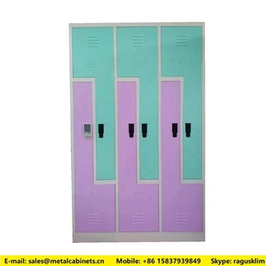 <span class=keywords><strong>Vestiaire</strong></span> <span class=keywords><strong>6</strong></span> portes avec serrures à clé Casier en métal 3X2 Cussets avec portes en Z - Product Image 6