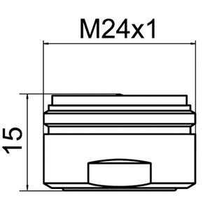 M 24X1 Honeycomb AERATOR Herramienta de torneado Premium para un rendimiento mejorado - Product Image 3