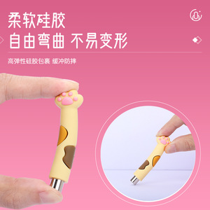 Imán con forma de pata de gato, imán con forma de ojo de gato, imán para decoración de uñas, herramienta especial para gel de esmalte de uñas anticaída, imán cilíndrico fuerte. - Product Image 4
