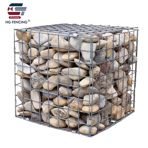 Gabbione saldato in rete zincata a foro quadrato per protezione fluviale e servizio di taglio - Offerta imperdibile - Product Image 4