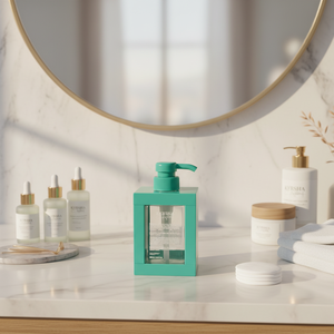 350ml 500ml Vide Rectangle En Plastique Lotion Bouteille Pompe Logo Impression Distributeur De Savon Pour Les Mains pour <span class=keywords><strong>Gel</strong></span> Douche Cosmétique Shampooing - Product Image 2