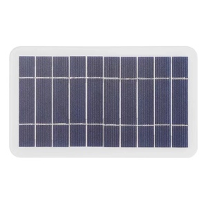 Pengisi daya baterai Solar Mini portabel, 2W 3W 5V USB tahan air fleksibel ukuran kecil untuk ponsel bingkai plastik - Product Image 3